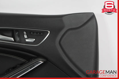 14-19 Mercedes W117 CLA250 Front Left Interior Door Panel Cover Trim Assy Black