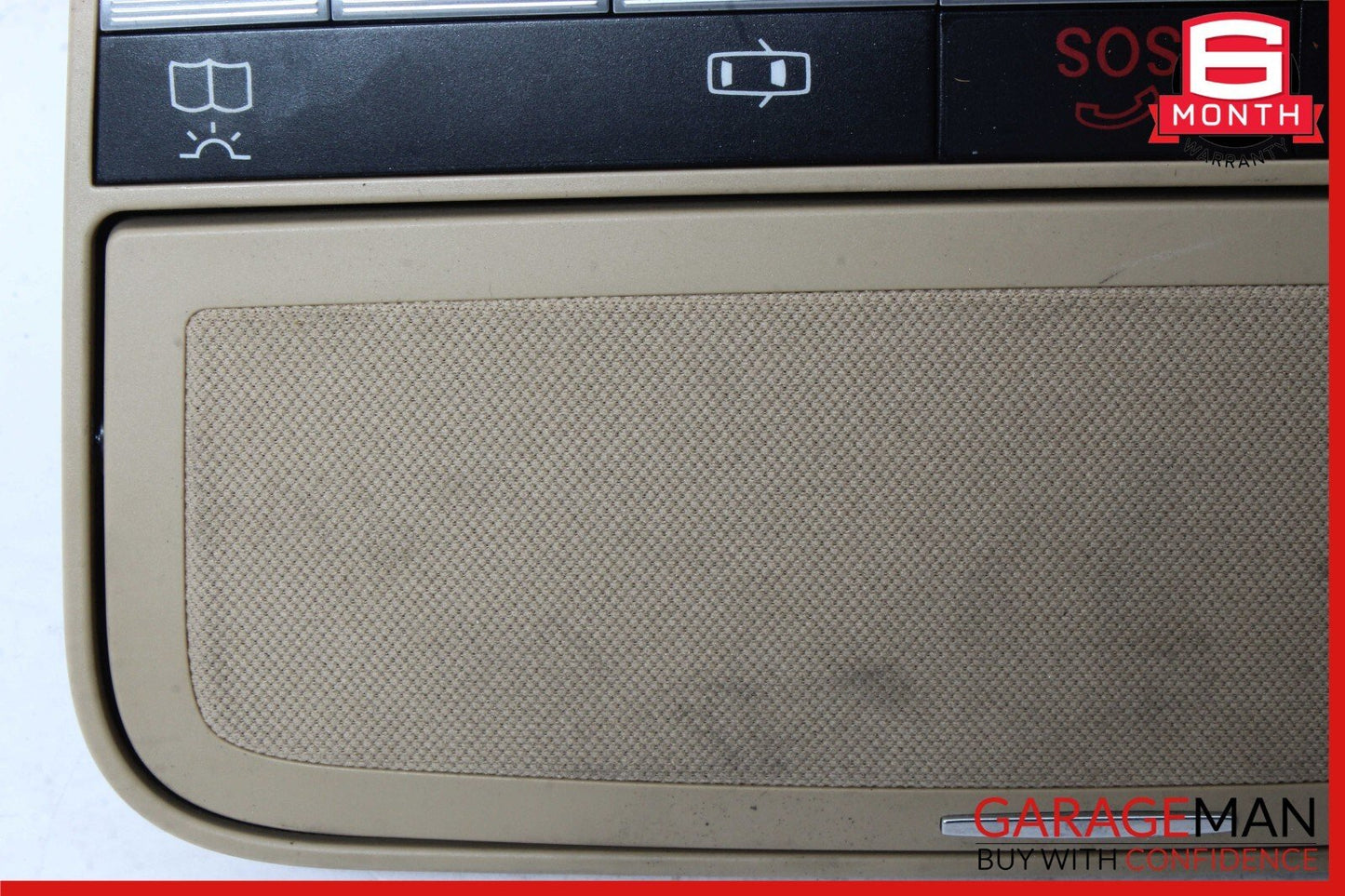 07-10 Mercedes W216 CL550 S550 Upper Overhead Dome Light Sunroof Control OEM