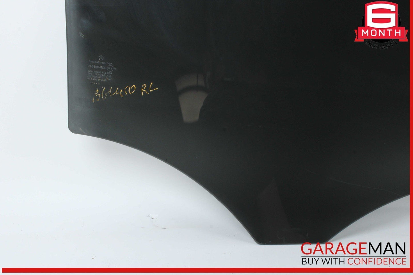 13-19 Mercedes X166 GL450 GLS550 Rear Left Driver Side Door Window Glass OEM