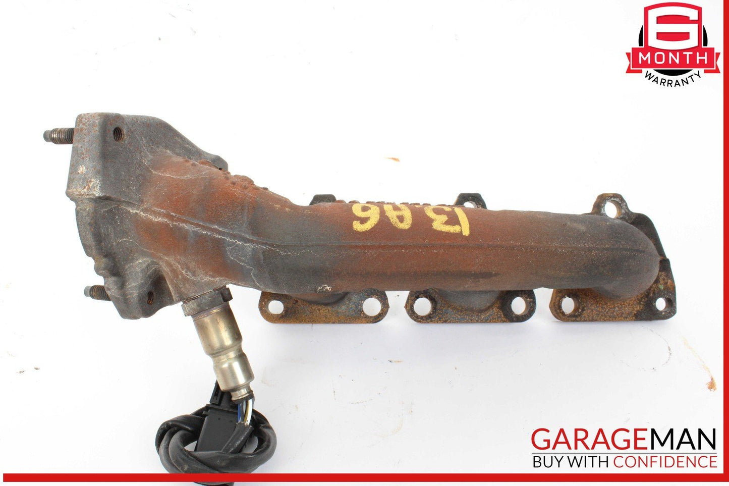 12-15 Audi A6 Engine Left Driver Side Exhaust Manifold OEM