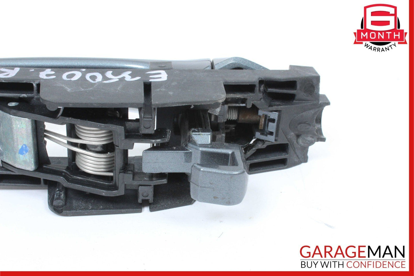 03-09 Mercedes W211 E350 Rear Left Side Keyless Go Exterior Door Handle Grey oeM