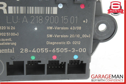 08-15 Mercedes W204 C250 C350 Rear Right Passenger Side Door Control Module OEM