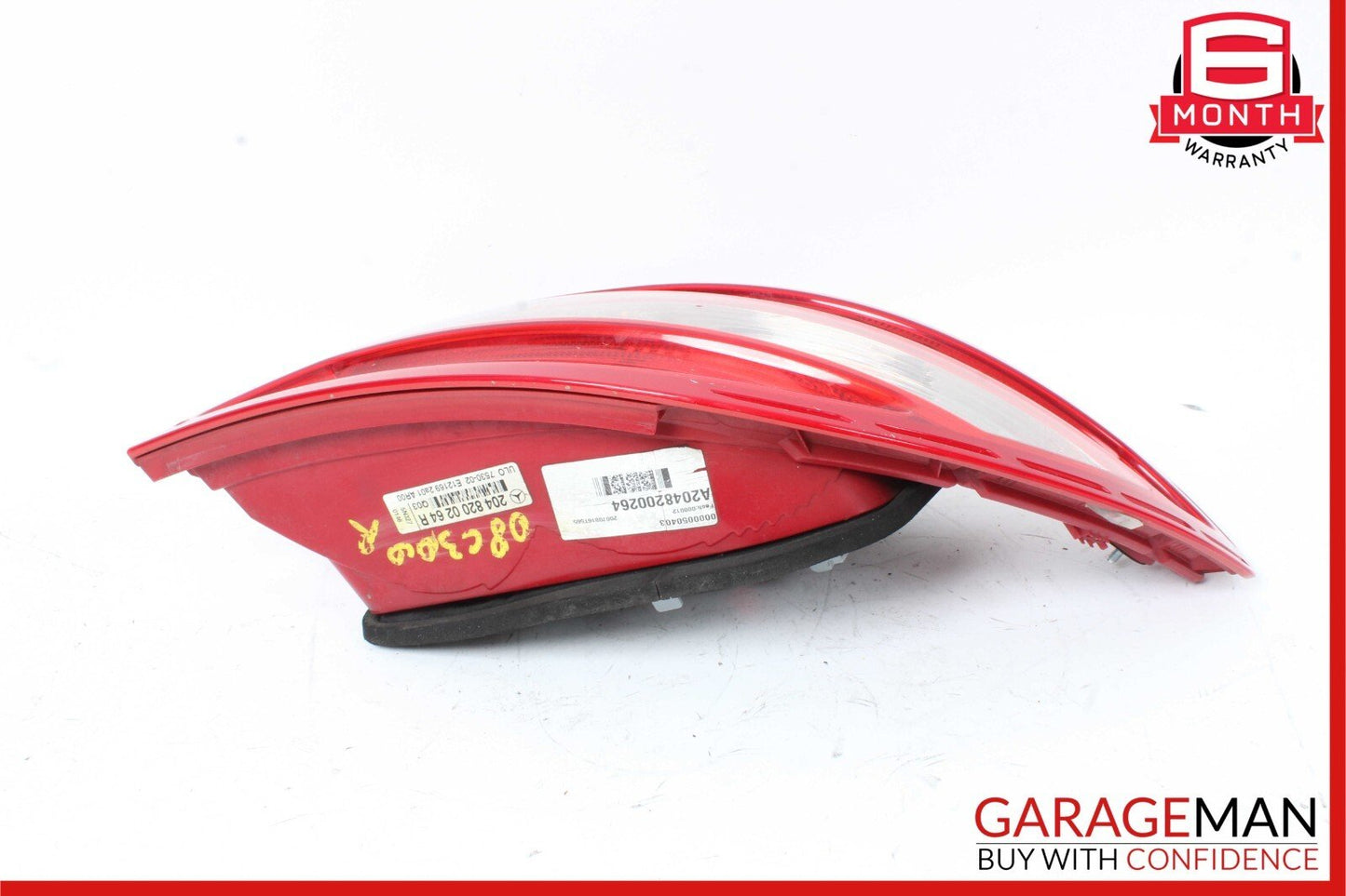 08-11 Mercedes W204 C300 C350 C63 Tail Light Lamp Right Side 2048200264 OEM
