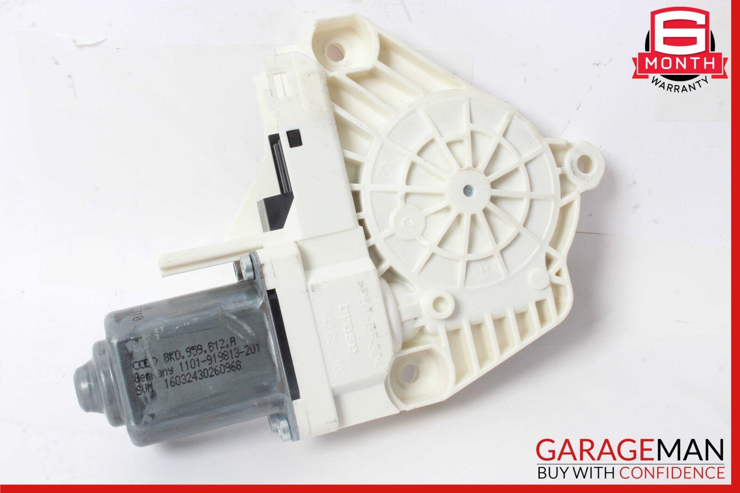 11-18 Porsche Cayenne 958 S Rear Left Side Door Window Regulator Motor Unit OEM