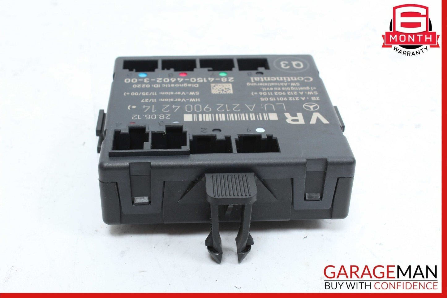 08-18 Mercedes E350 C300 C250 E400 Front Right Side Door Control Module Unit