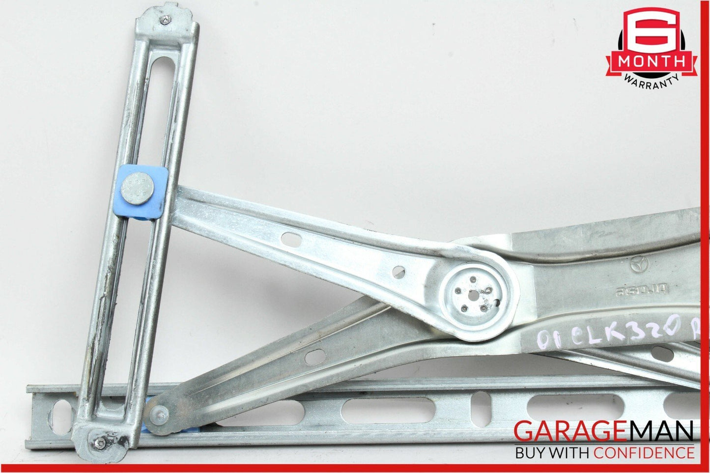 98-03 Mercedes W208 CLK320 Front Right Side Door Window Regulator w/o Motor
