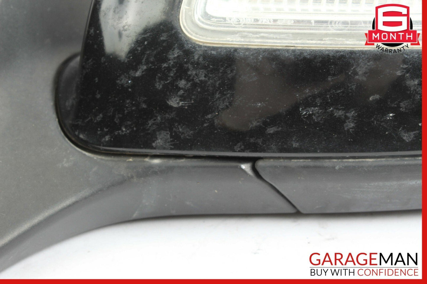 08-09 Mercedes W204 C280 C63 AMG Front Left Side Mirror Rear View Door Black