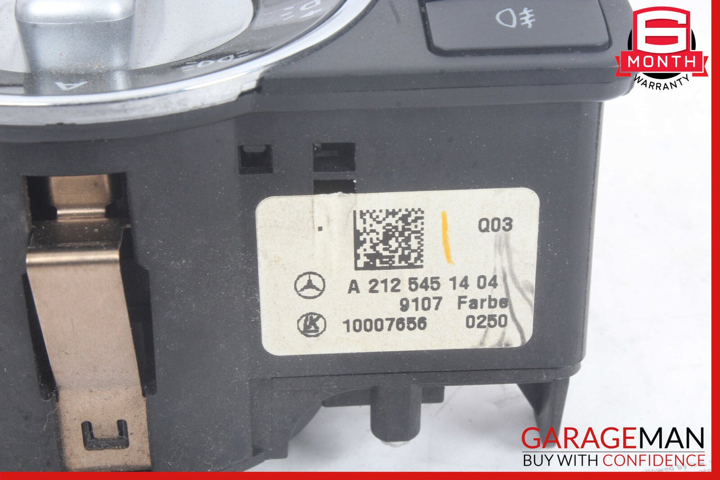 10-13 Mercedes W212 E550 E250 Headlight Fog Light Lamp Switch Control Module OEM
