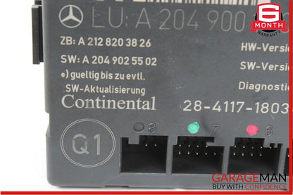 12-15 Mercedes W204 C250 Front Right Passenger Side Door Control Module Unit OEM