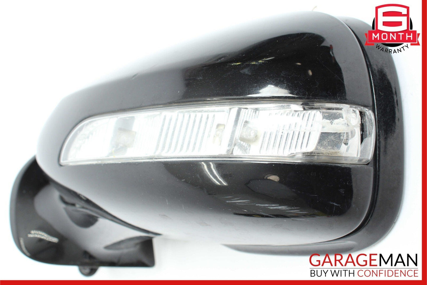 07-09 Mercedes W211 E350 E320 Front Left Side Door Mirror Rear View  Black OEM