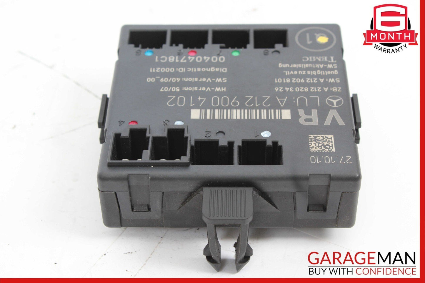 08-14 Mercedes W204 C250 C300 C350 Front Right Side Door Control Module Unit OEM