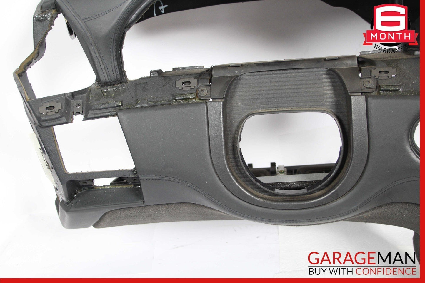 00-06 Mercedes W220 S430 S600 Front Dash Dashboard Trim Cover Panel Assy Black