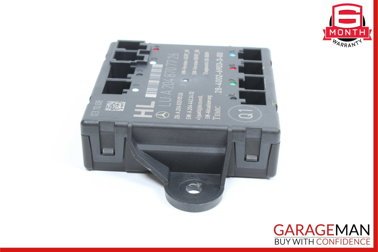 08-18 Mercedes W204 C300 CLS550 GLK350 Rear Left Side Door Control Module OEM