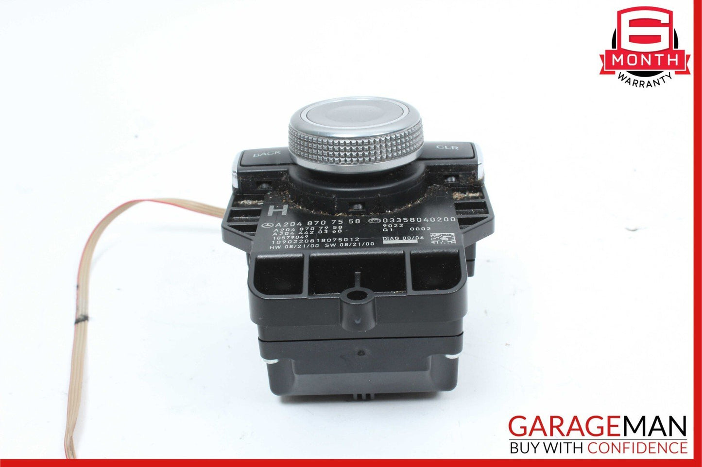 08-12 Mercedes X204 GLK350 C300 Console Command Controller Knob Multi Switch OEM