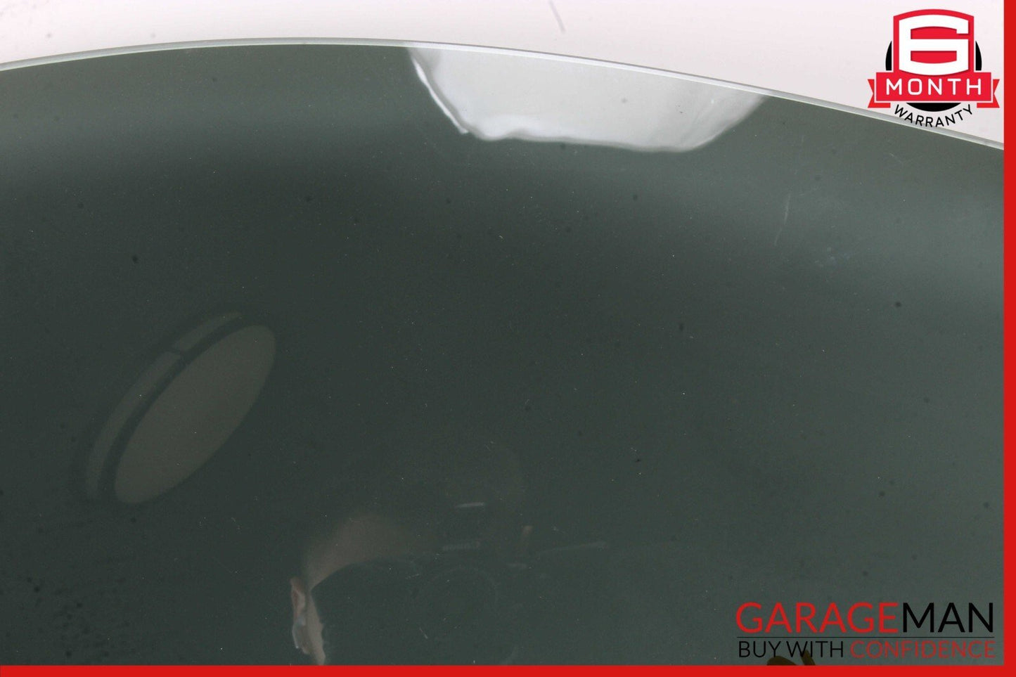 08-17 AUDI S5 REAR LEFT DRIVER DOOR QUARTER WINDOW GLASS OEM