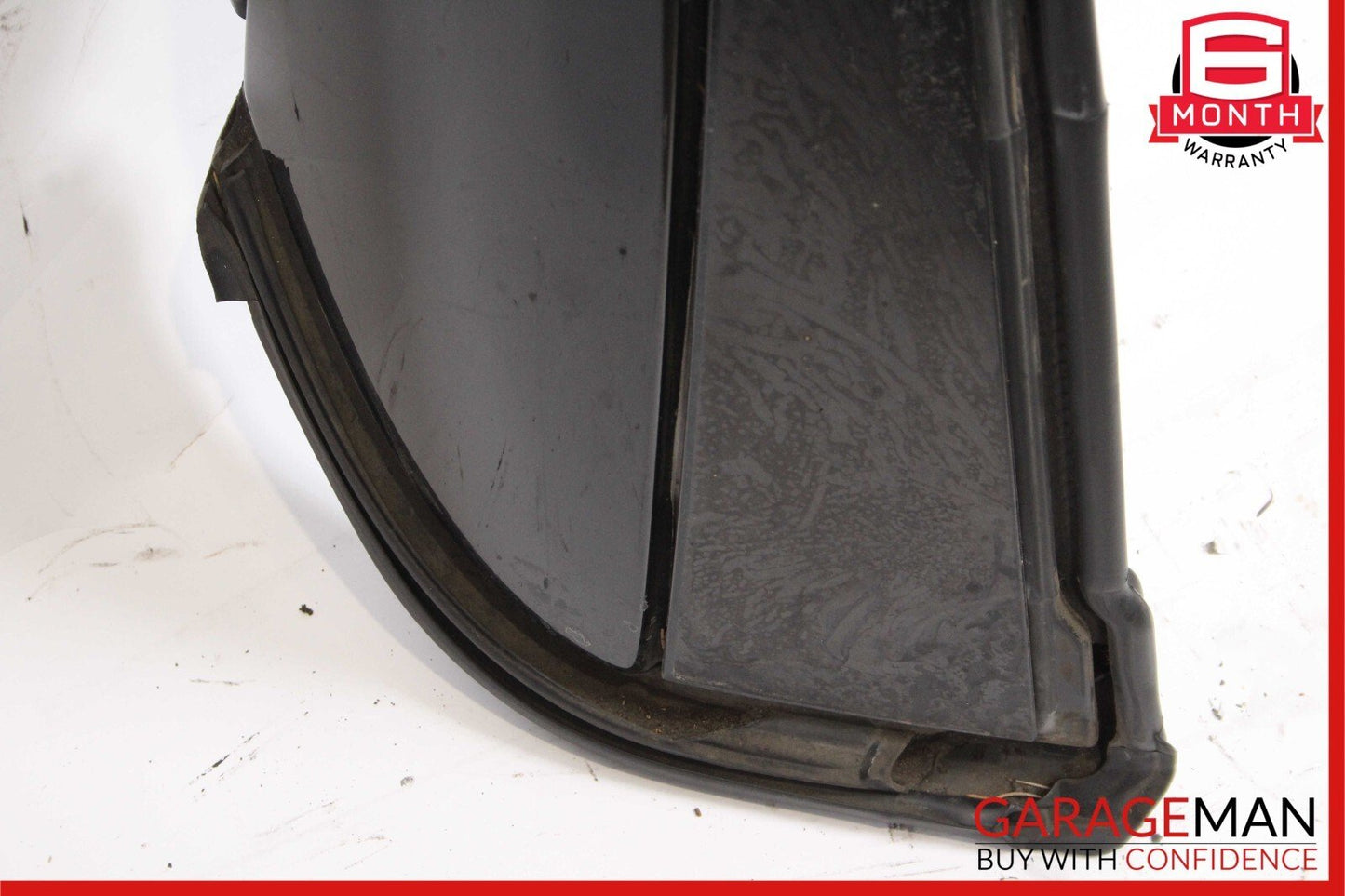 03-08 Mercedes R230 SL500 Convertible Rear Left Side Roof Top Hinge Cover Black