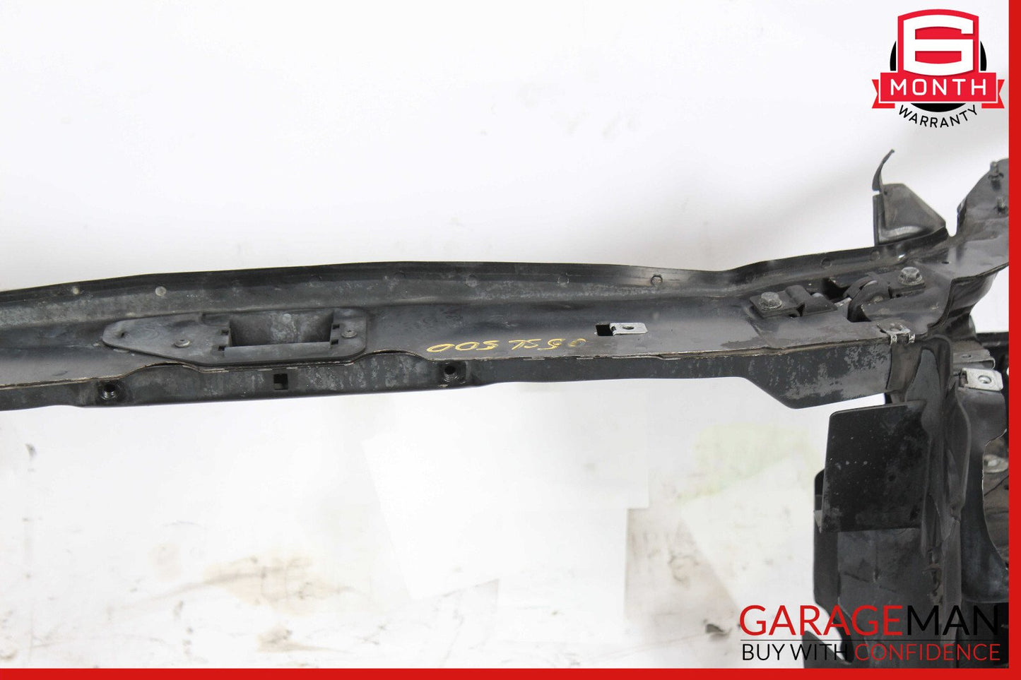 03-08 Mercedes R230 SL500 Upper & Lower Radiator Core Support Headlight Bracket