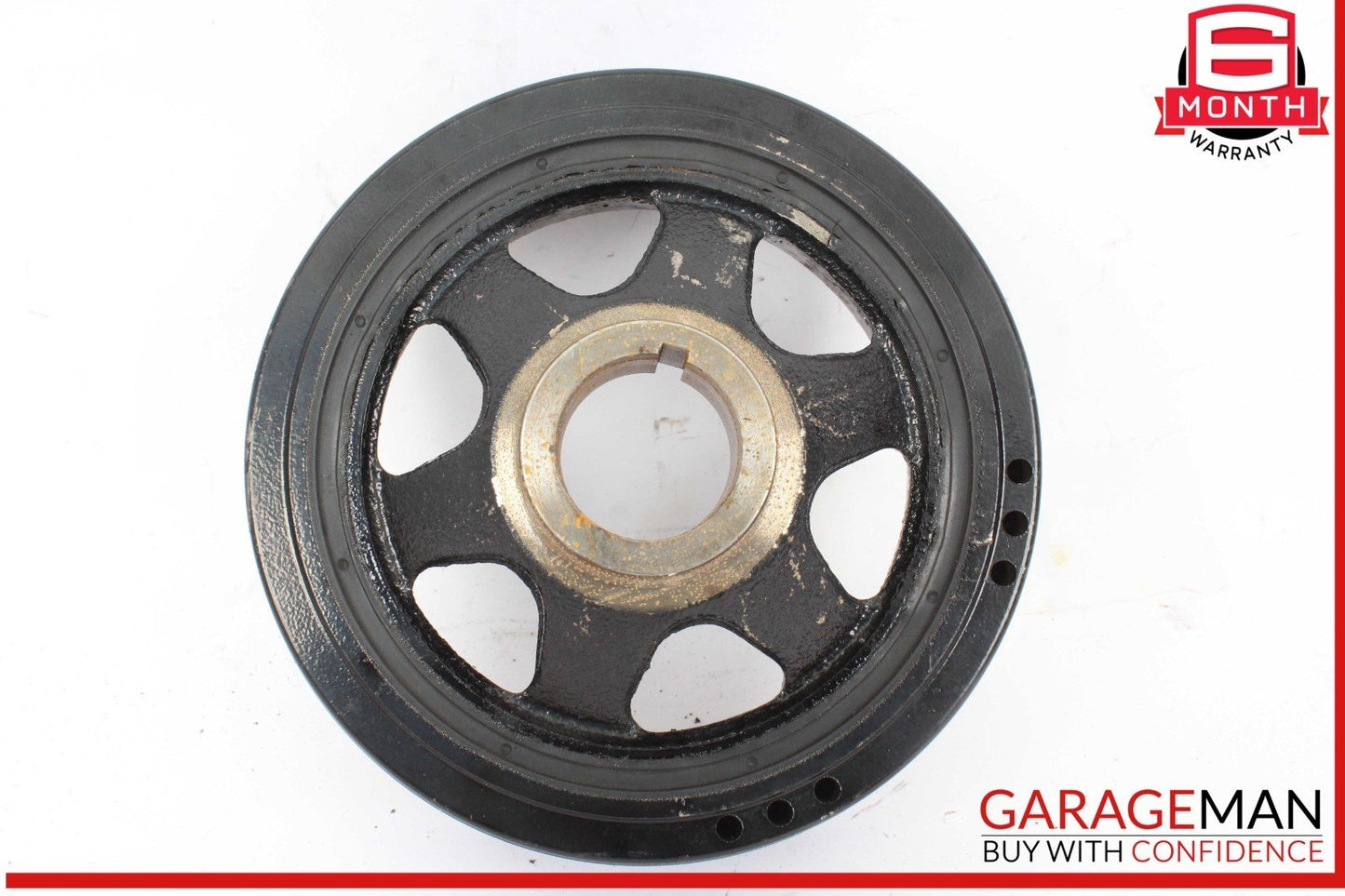 06-12 Mercedes W204 C300 C350 Engine Motor Crankshaft Crank Shaft Pulley OEM