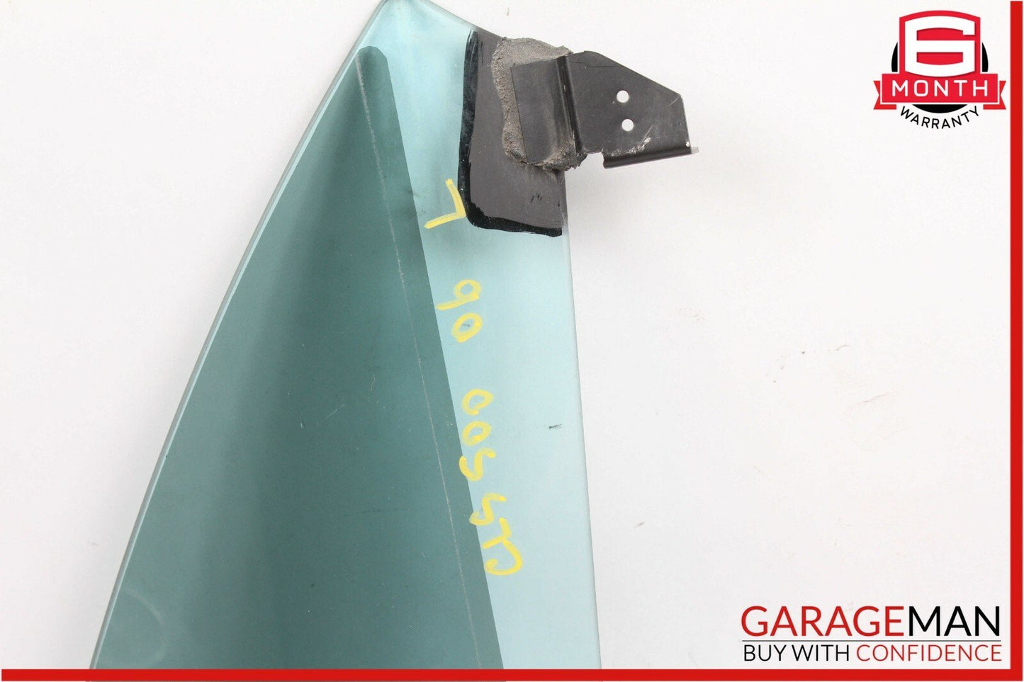06-11 Mercedes W219 CLS500 Rear Left Side Quarter Window Glass Panel Assembly