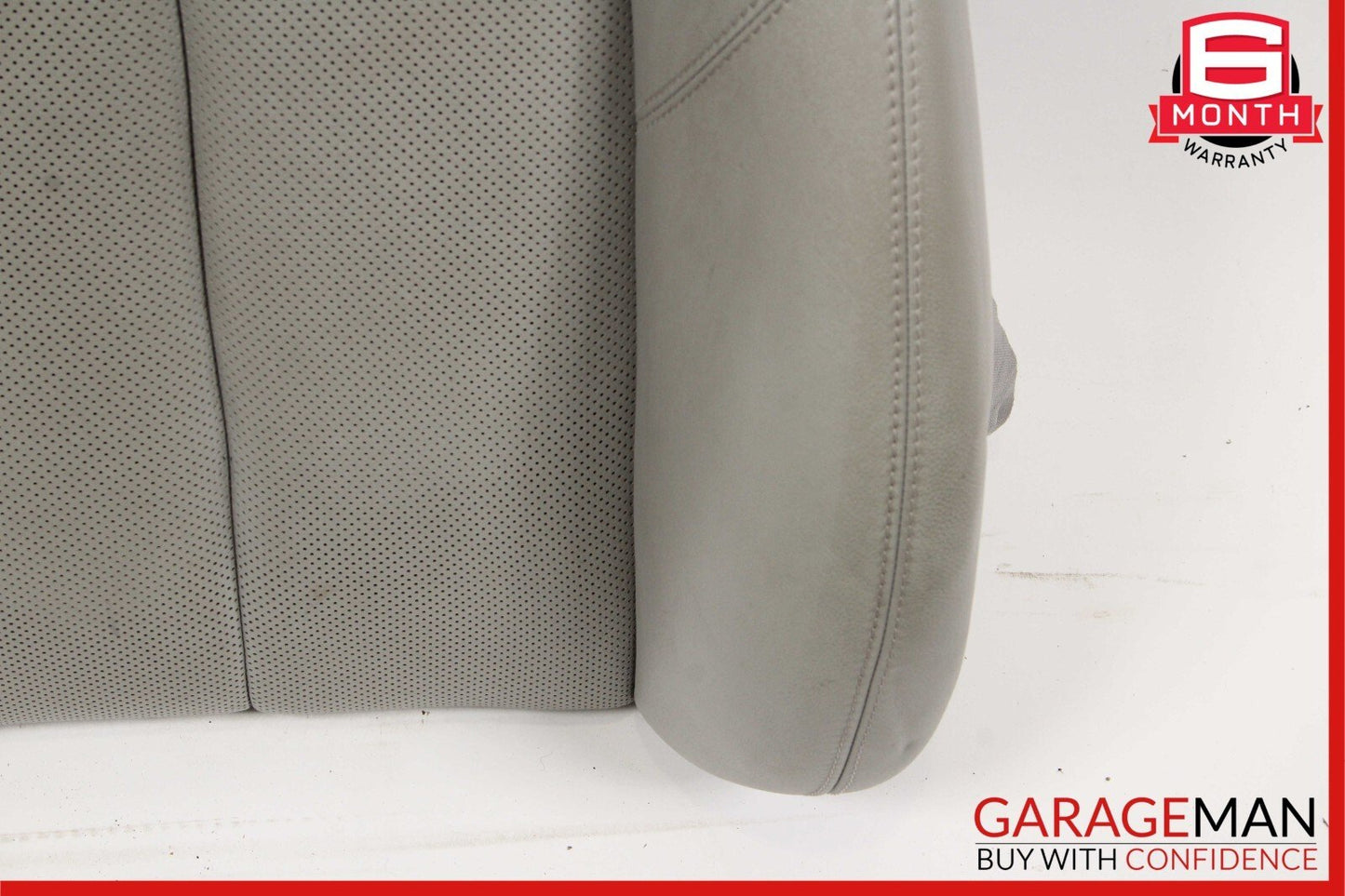03-06 Mercedes R230 SL500 Front Right Side Top Upper Seat Cushion Cover Gray