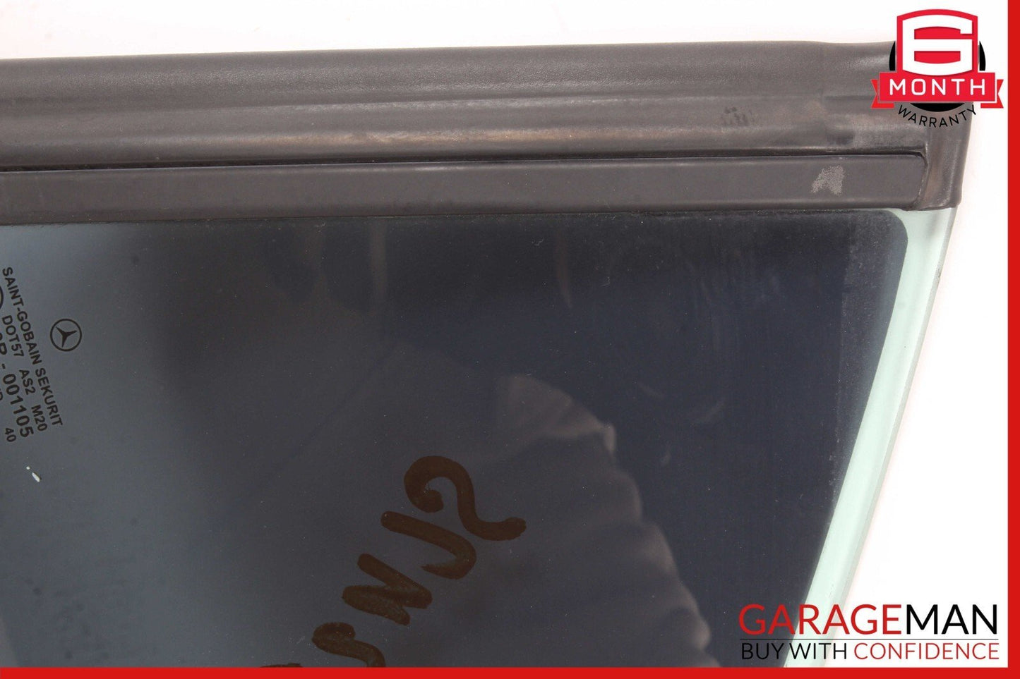 05-11 Mercedes R171 SLK280 Rear Left Side Door Quarter Window Glass OEM