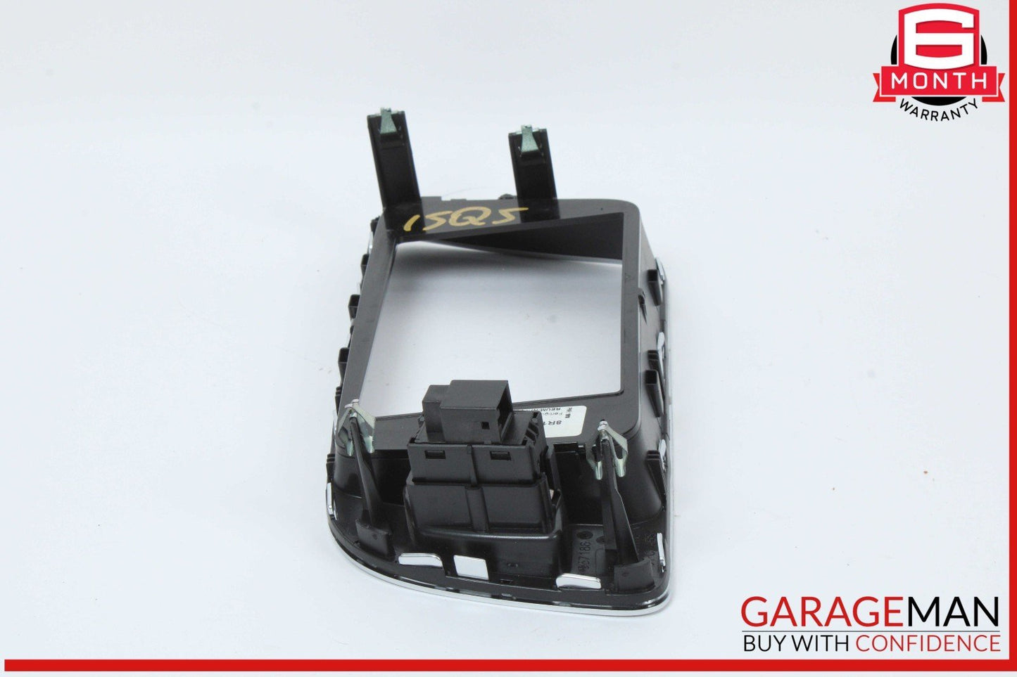 13-17 Audi Q5 Dash Dashboard Center Display Screen Bezel Trim Cover 8R1857186S