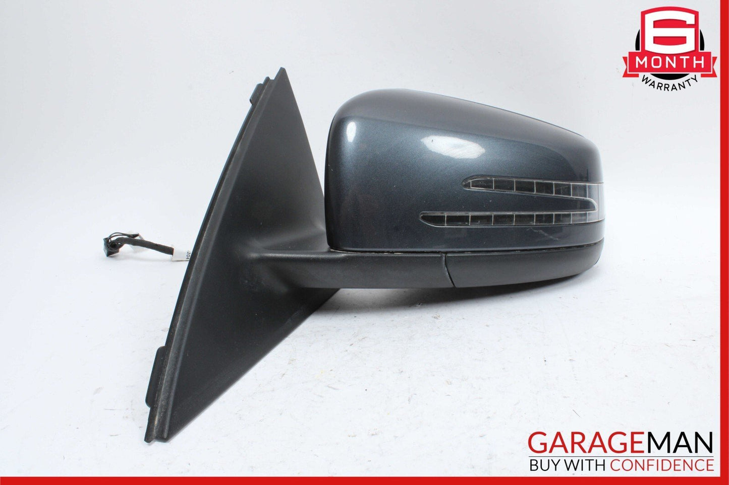 12-14 Mercedes W204 C250 C63 Front Left Side Mirror Door Rear View Glass OEM
