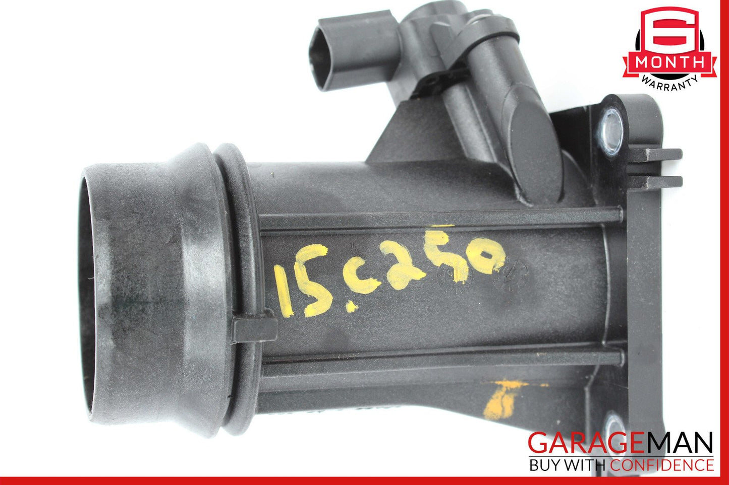 12-14 Mercedes W204 C250 Air Intake Pipe Hose w/ Pressure Sensor Assembly