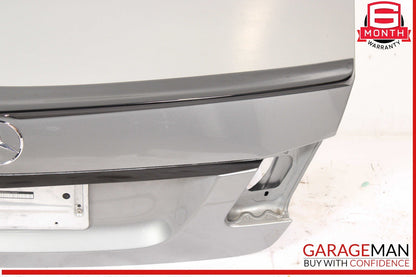 10-16 Mercedes W212 E350 E400 Sedan Rear Trunk Lid Deck Shell Panel OEM