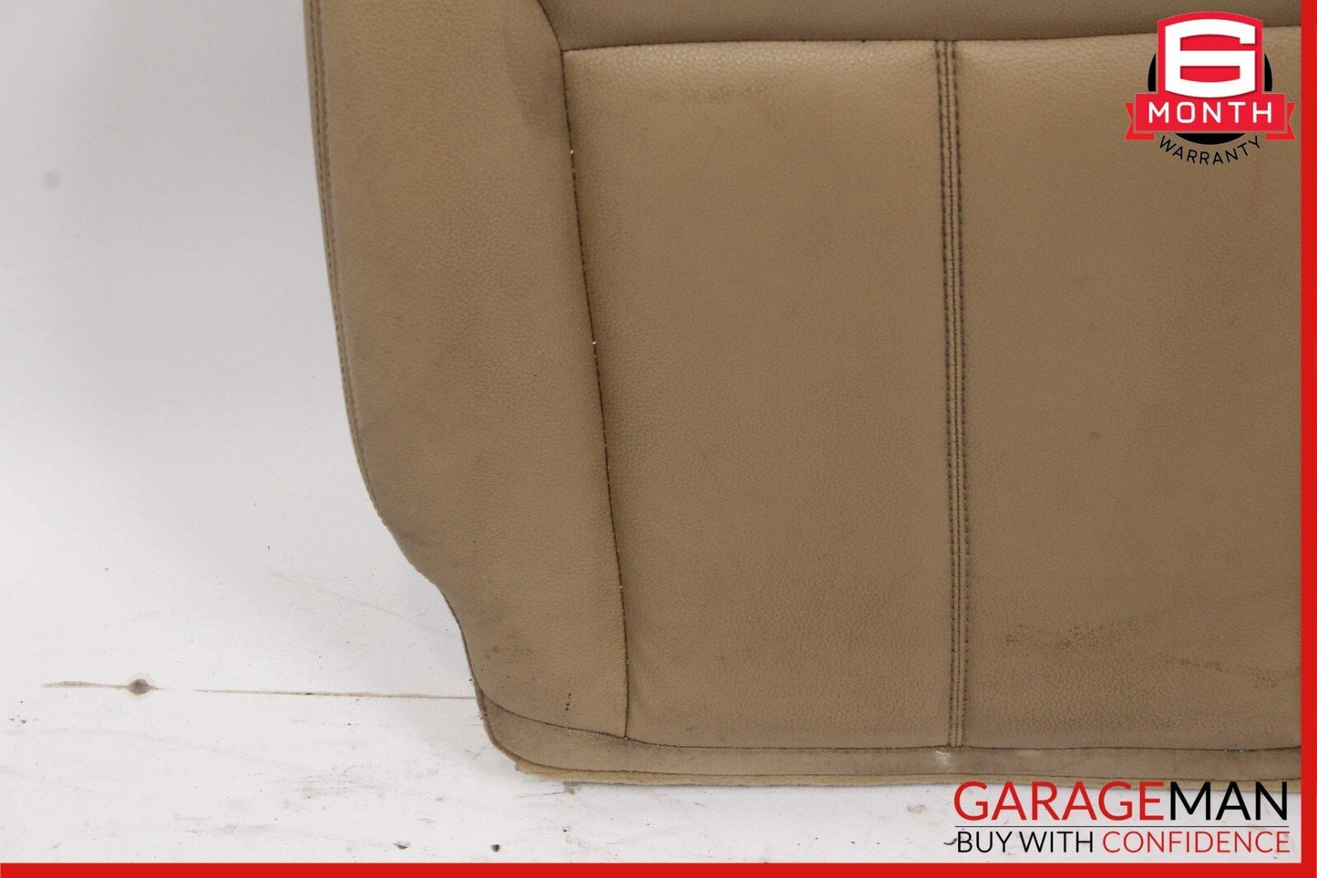 07-12 Mercedes X164 GL450 Front Right Side Lower Bottom Seat Cushion Cover Brown