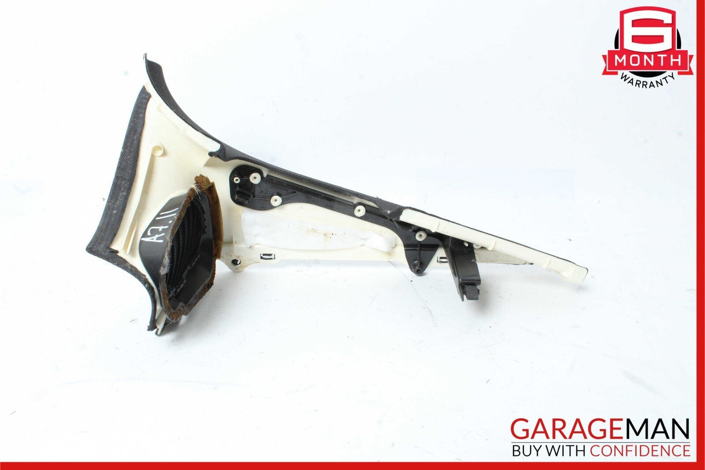 12-18 Audi A7 Rear Left Driver Side D Pillar Upper Trim Cover Panel Black OEM
