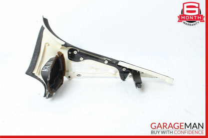 12-18 Audi A7 Rear Left Driver Side D Pillar Upper Trim Cover Panel Black OEM