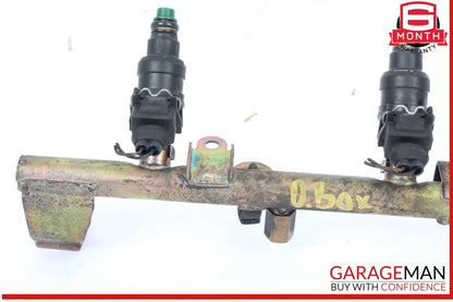 97-04 Porsche Boxster 986 Fuel Injection Rail w/ Injectors 99611003503 OEM