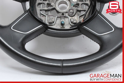 12-15 Audi A7 Premium Plus A6 S6 S7 4 Spoke Steering Wheel Black OEM