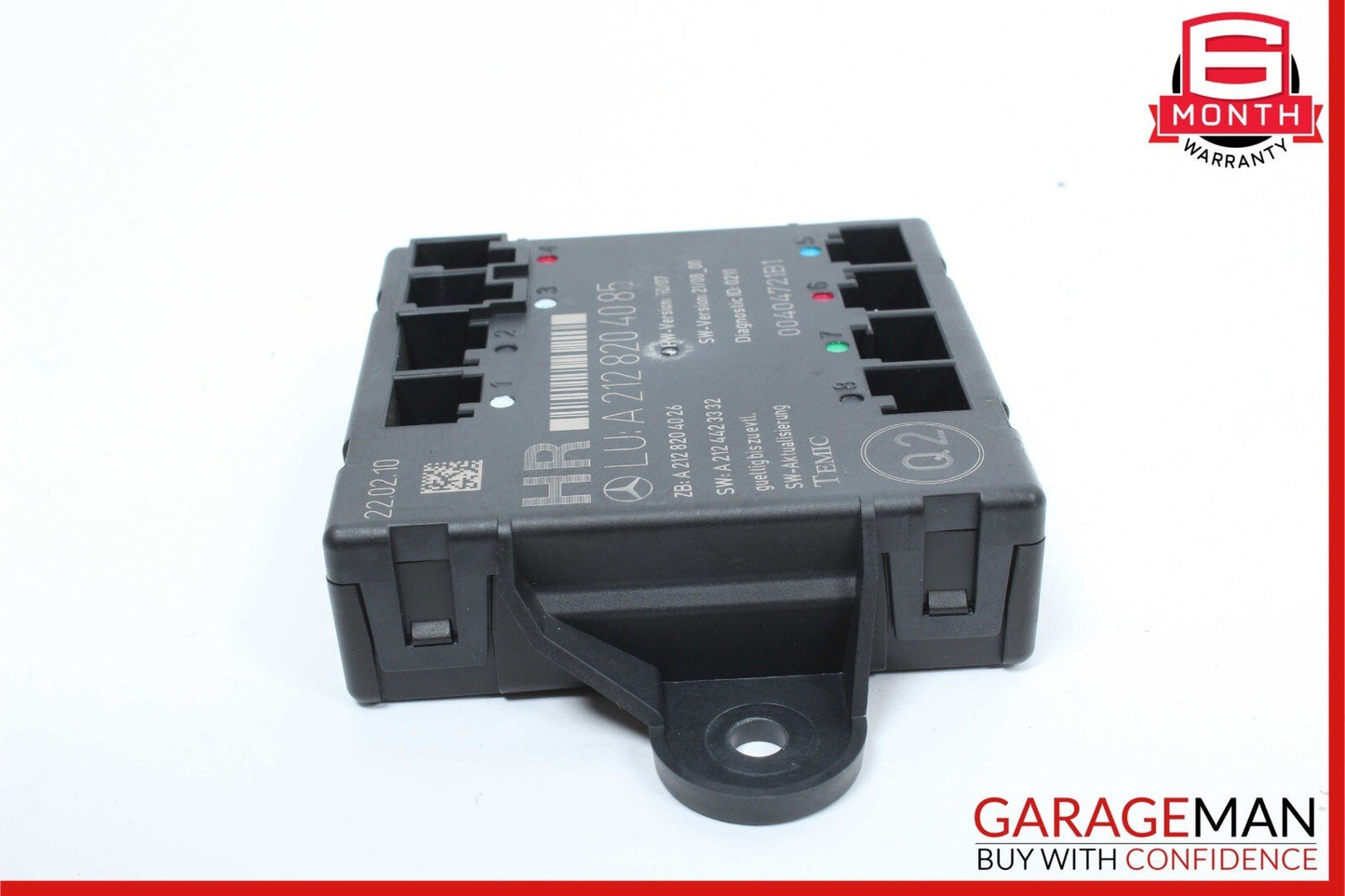 08-18 Mercedes W212 E350 C350 C300 Rear Right Side Door Control Module Unit OEM