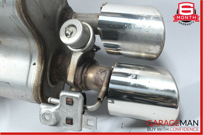 14-17 Maserati Ghibli Rear Right Exhaust Muffler Dual Tip Assembly OEM