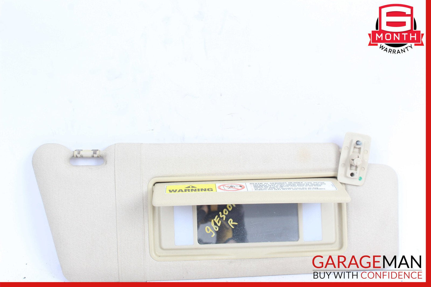96-99 Mercedes W210 E320 E55 AMG Sunvisor Sun Visor Right Passenger OEM