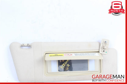 96-99 Mercedes W210 E320 E55 AMG Sunvisor Sun Visor Right Passenger OEM