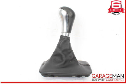 12-14 Mercedes W204 C250 C300 Floor Gear Shift Shifter Knob Boot Cover Black OEM