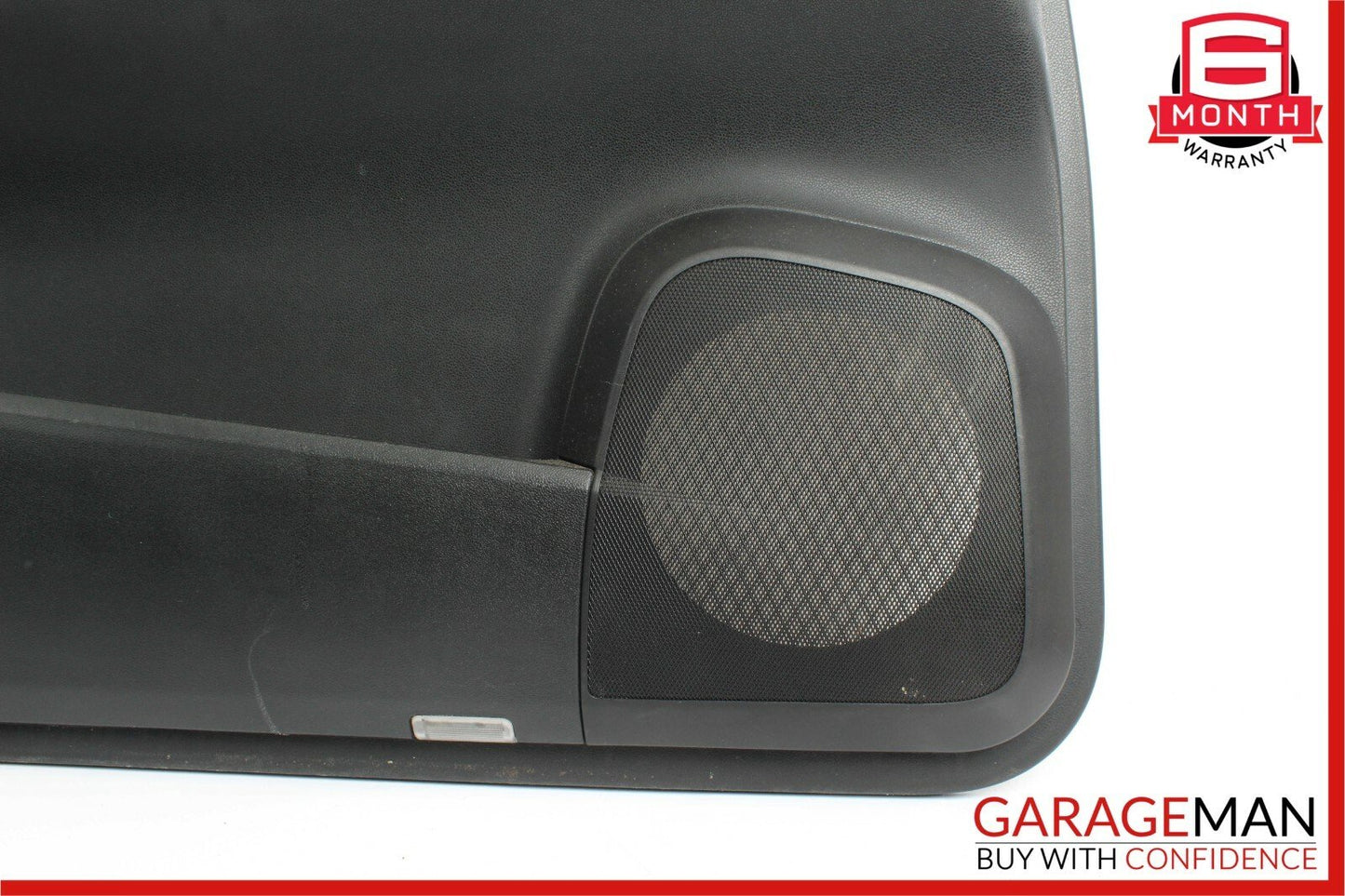 06-10 Mercedes W251 R350 Rear Left Side Complete Interior Door Panel Cover Black