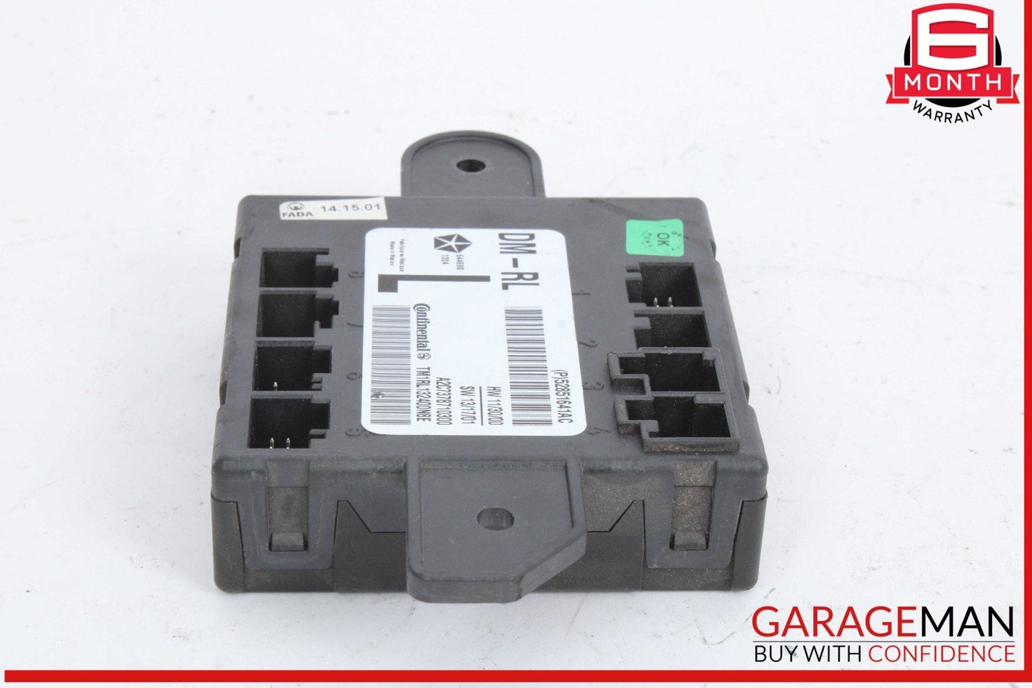 14-17 Maserati Quattroporte S Rear Left Driver Side Door Control Module Unit OEM