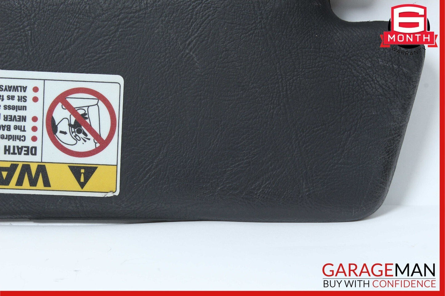 97-04 Mercedes R170 SLK230 Front Right Passanger Side Sun Visor Black OEM