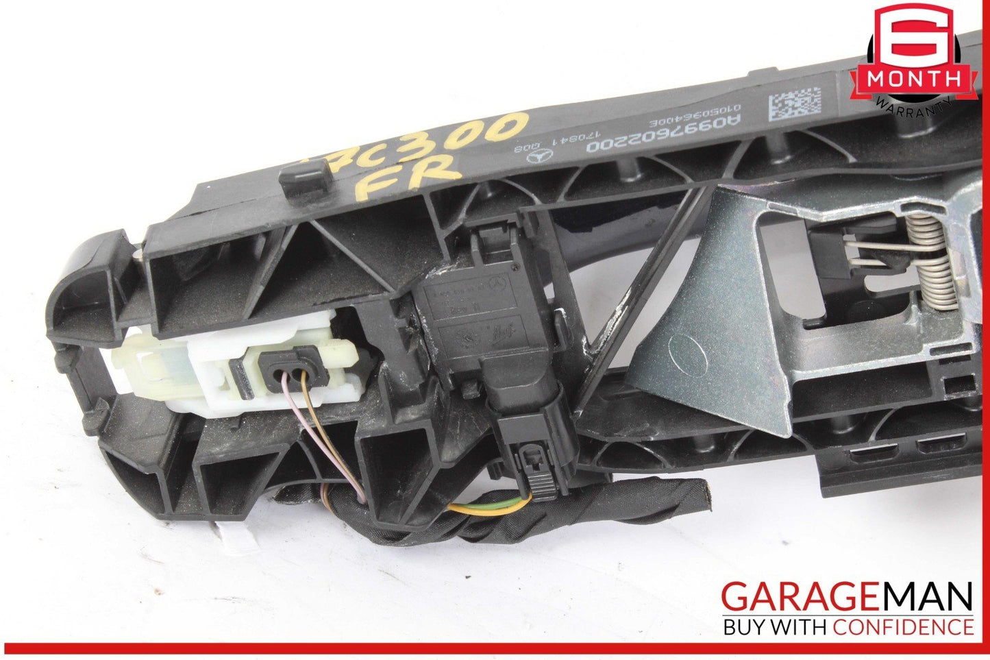 15-20 Mercedes W205 C300 Front Right Side Exterior Door Handle Keyless Go OEM