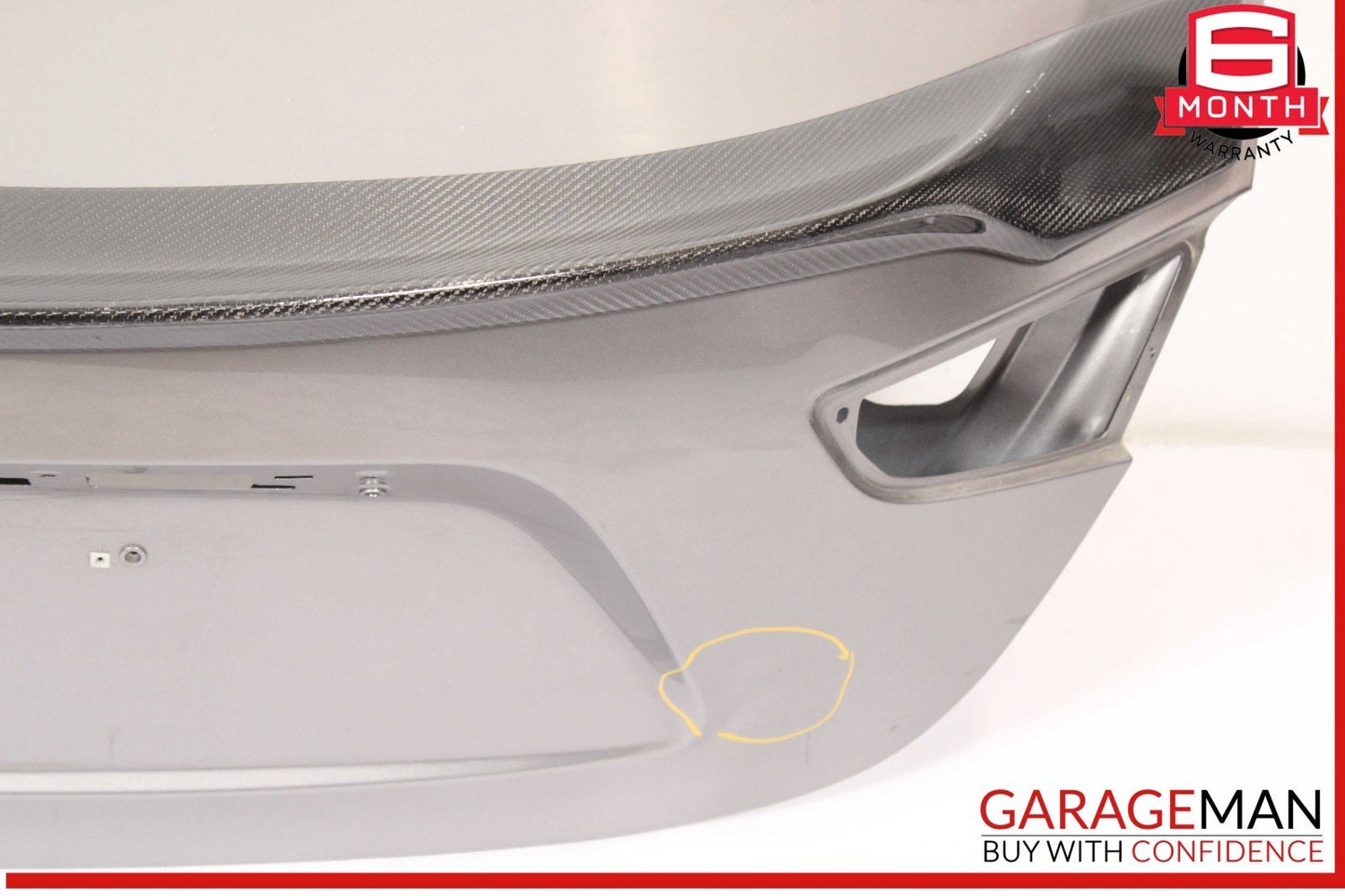 14-20 Maserati Ghibli M157 Trunk Lid Panel Assembly Silver OEM