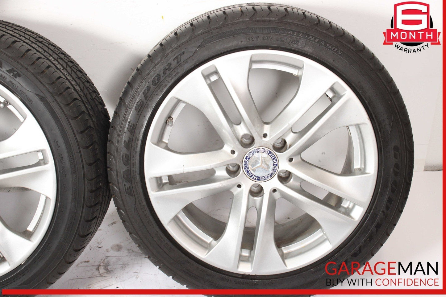 10-11 Mercedes W207 E350 E550 Complete Wheel Tire Rim Set of 4 Pc R17 OEM