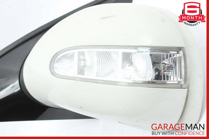 06-10 Mercedes W251 R350 Front Left Side Mirror Door Rear View White OEM