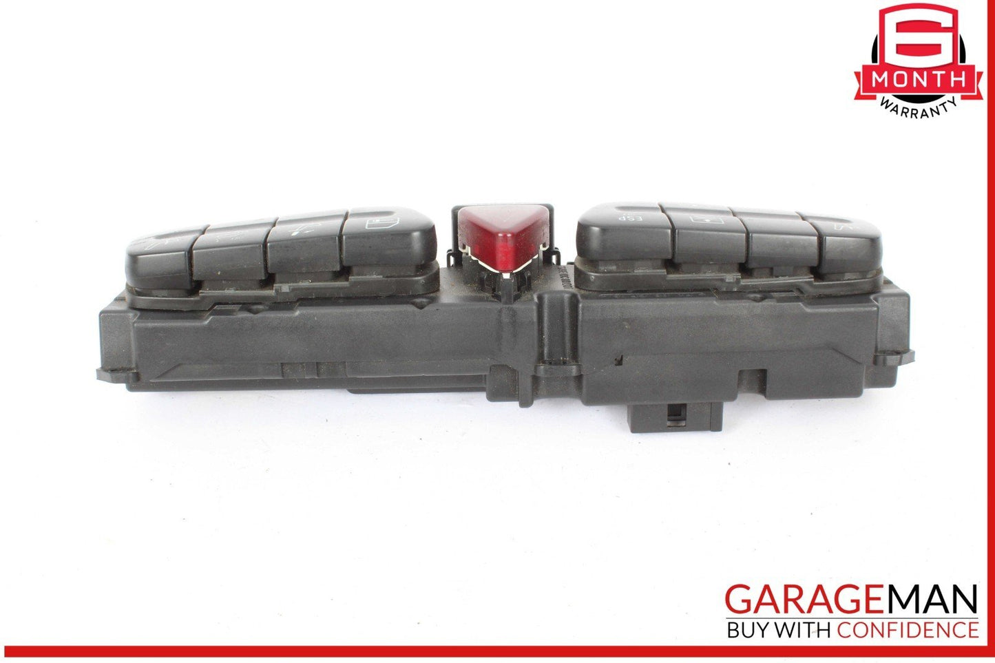 01-04 Mercedes W203 C32 AMG Dashboard Dash Hazard Light Control Switch Panel