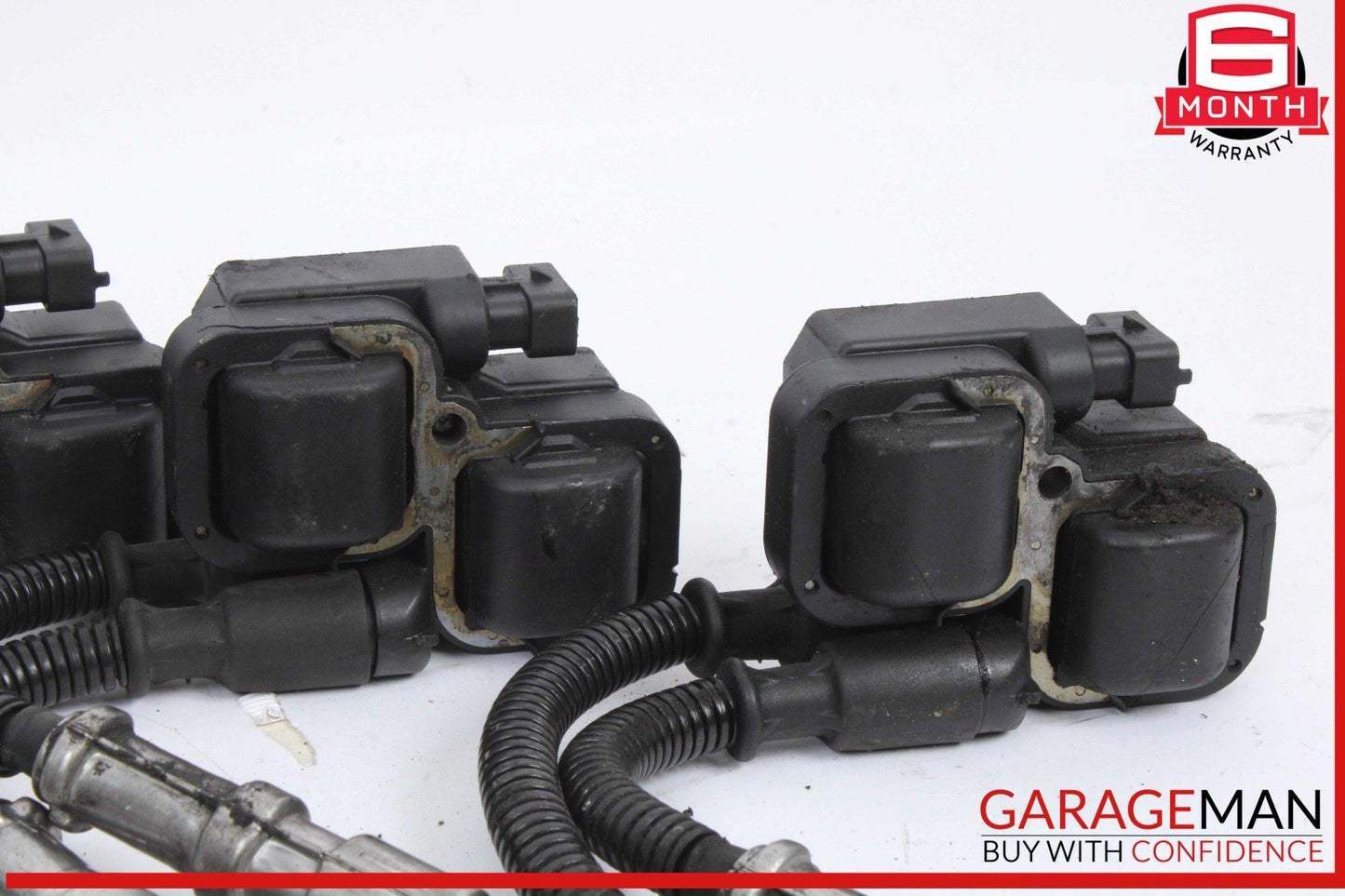 98-11 Mercedes W220 S500 CLK500 CLS55 AMG Ignition Coil Set of 8 0001587303 OEM