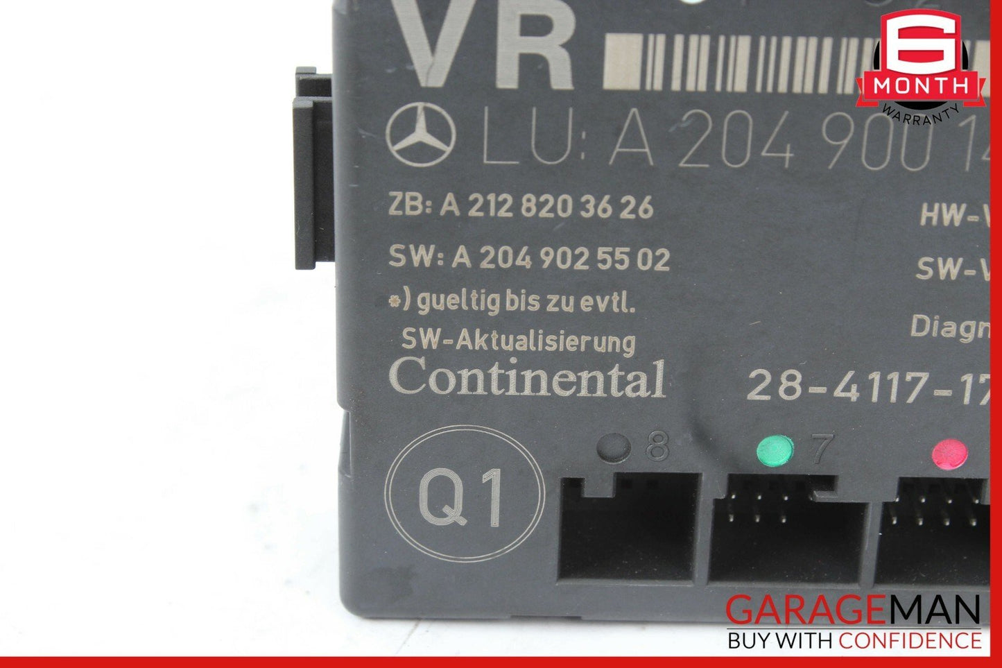 12-15 Mercedes W204 C250 C350 Coupe Front Right Side Door Control Module Unit