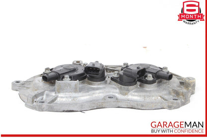 05-13 Mercedes W212 E350 S550 Front Right Engine Timing Chain Cover Plate OEM
